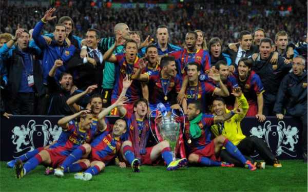 巴塞罗那与曼联的欧洲冠军联赛巅峰对决-第1张图片-寰星运动网